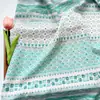 Nuevo Vestido Cheongsam Étnico de Rayas Bicolores y Rombo con Estampado Digital Chino, Top Hanfu de Tela de Algodón Brocado