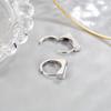 Aretes aretes de letra para mujer aretes de diseño nicho de alta gama 2022 nueva moda aretes enfp elegantes retro