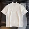 Camiseta ligera de color sólido de secado rápido para hombre, de verano, con malla fina, cuello semi-alto, manga corta, media cremallera, top deportivo para fitness