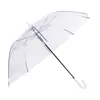 Guarda-chuva Transparente Popular na Internet Guarda-chuva Infantil Um Atacado Cabo Reto logo Publicidade Pequeno Transparente Novo Alto Valor de Cor Cabo Longo Guarda-chuva Automático