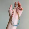 Collares de Cuentas Irregulares Coloridos Estilo Europeo y Americano Pulseras Frescas de Dopamina Accesorios de Diseño Único de Nicho Venta al por Mayor