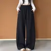 Calça feminina 2026 nova coleção de outono, calça esportiva super estilosa e moderna para meninas, calça de perna larga e perna curva para meninas mais velhas no outono