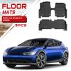 Adequado para Tapetes de Carro Kia Tapetes de Chão Especiais Impermeáveis de Tpe Tapetes de Chão Kia Ev6 Tapete de Porta-Malas Abrangente