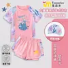 2025 Nuevo Traje de Baño de Verano Princess Sha Ai para Niñas Conjunto de Bañador Infantil para Niñas Protección Solar Secado Rápido Dos Piezas Diseño Hermoso