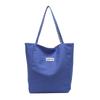 Bolsa de Compras Reversible, Bolso de Hombro, Bolsa Tote de Gran Capacidad, Bolso de Pana a Cuadros de Doble Uso Nuevo Otoño e Invierno, Bolso de Moda para Mujer