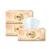 Papel Tissue Clássico Edição Ouro, 3 Folhas, 100 Folhas, 3 Pacotes, Guardanapos, Lenços Faciais, Lenços Domésticos, Pacote Econômico