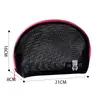 Bolsa de Maquillaje Portátil de Malla, Neceser de Gran Capacidad, Bolsa de Almacenamiento Portátil Multifuncional, Bolsa Portátil para Almacenamiento de Cosméticos