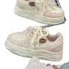 Zapatos Blancos Cálidos Versátiles Nuevos de Invierno para Niñas Moda Tendencia Nicho Estudiante Casual Deportivos Zapatos de Pan