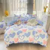 Oferta EspecialLiquidación Funda de Edredón Pieza Única 100% Apta para la Piel Sábana Doble Individual Cama Individual Funda de Almohada para Dormitorio de Estudiante Universal para Todas las Estaciones
