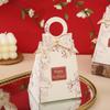Ins Caja Creativa para Dulces de Boda Lujo Accesible Boda Compromiso Boda Caja de Embalaje para Dulces Diseño de Lazo Caja de Regalo para Acompañante