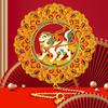 Assista Dunhuang quatro bestas estilo chinês metal oco marcador Museu criativo estilo antigo festival requintado presente simples