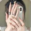 10 piezas de armadura de fototerapia hecha a mano pura, armadura de uñas puras, armadura de uñas ...