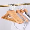 Percha de madera, perchero para el hogar, perchero para hotel, perchero de madera maciza, perchero para armario y secado de ropa