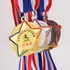 Medalha Geral de Metal Listada Medalha de Maratona de Jogos Escolares Medalha Comemorativa Medalha de Ouro Prata Medalha de Bronze Listada
