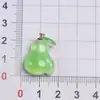 Accesorios DIY Serie Frutas de Resina, Dijes para Zapatos, Pegatinas para Fundas de Teléfono, Imanes para Refrigerador, Accesorios para el Cabello, Colgantes Pequeños