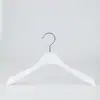 Percha de Plástico Negro Colgador de Ropa para Pantalones Venta al por Mayor Tienda de Ropa Percha Especial para Ropa Colgador de Ropa para el Hogar Tendedero Sin Costuras Logo de Niños