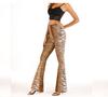 Pantalones de chándal acampanados para mujer con estampado de leopardo, nuevos, de otoño 2026, transfronterizos europeos y americanos, Aliexpress, Amazon