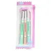 Set de tijeras y recortador de cejas multiestilo en colores macaron, herramienta de moda y útil para principiantes, herramienta para recortar cejas, venta al por mayor desde el fabricante