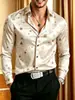 Primavera e Outono de 2026 Amazon Y2 AliExpress Novo Moda Europeia e Americana Estampada Cardigan Camisa Top Masculino