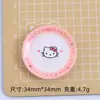 Plato de Gatito Lindo Juguete de Comida Dibujos Animados Hecho a Mano Accesorios DIY Pegamento de Crema Resina Pequeños Accesorios Kit de Materiales