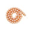 Perla de Vidrio Accesorios para Joyería DIY Collar de Cristal Lujo Accesible Cadena de Clavícula de Gama Alta Perlas Sueltas Perla Redonda Shijia