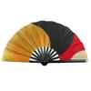 Abanico de Tai Chi del Mismo Estilo de Wang Xiaopo, Abanico Sonoro, Abanico de Kung Fu Tricolor, Abanico de Baile Doble Cara Alma China, Abanico Degradado