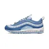 Sapatos Putian Puro Original Air Max97 Retrô Antiderrapante Resistente ao Desgaste Amortecimento a Ar Cano Baixo Tênis Casuais de Corrida Masculino e Feminino
