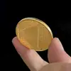 Medallón de metal egipcio en el dios de la muerte Anubis de cabeza de perro único moneda de oro colección de cultura moneda de escritorio juego
