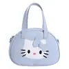 Comercio Exterior Linda Caricatura Gato Kt Bolso Cruzado para Mujer 2026 Nueva Moda Mini Bolso de Hombro Versátil Estilo Juvenil