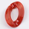 Plástico Acrílico Alto Brillo Colorido Cadena Cadena 20*30 Hebilla Anillo Abierto Joyería Accesorios para Funda de Teléfono Móvil Venta al por Mayor