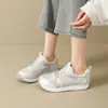 Zapatillas de Entrenamiento Amarillas Zhr Alemanas para Mujer Modelo Nuevo Primavera 2026 Malla Transpirable Suela Gruesa Zapatillas Versátiles