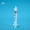 Irrigador nasal 10ml para bebês e crianças pequenas, lavador nasal de seringa, enxaguante nasal e limpador de nariz para uso doméstico infantil