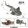 Simulación de Animal Marino Modelo de Pez Juguete Salmón Salmón Lubina de Boca Grande Atún Acuario Decoración de Paisaje