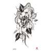 Adesivos de Tatuagem Florais Pequenos para Braço Inteiro e Costas, Geisha Borboleta Flor de Rosa Coloridos Criativos Peculiares Frescos Adesivos de Tatuagem