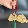 Pulsera Arena Dorada Púrpura Portátil Arena Dorada Púrpura Pulsera de Juego Cultural Hebilla de Seguridad Giro a Mano Borla Suave Accesorios Bajo Contenido
