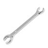 Chave inglesa de tubo de óleo de nível industrial recomendada para uso internacional, chave inglesa de ponta dupla, ponta aberta, seis pontas, espelho cromado, ferramenta de reparo automotivo