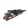 Jiangxi 6s plástico reforçado com fibra de vidro pequeno canal de aço beneficiamento Peneira de Ouro máquina de mineração carvão preparação separação de tungstênio estanho cobre Arroz equipamento de re-separação