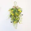 Decoración de Lazo de Seda de Pez Margarita Artificial de 50 cm para Primavera y Verano Transfronterizo, Estilo Bosque Fresco Festival de Amazon Dropshipping