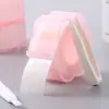 Fita de Renda Invisível para Pálpebra Dupla, Sem Cola, Gruda Quando Exposta à Água, Formato Rolo Oval Oliva Crescente Fita de Beleza, Fita para Pálpebra Dupla