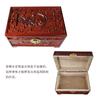 Caja de joyería de madera de alcanfor caja de certificado de alcanfor para colgante portátil caja de almacenamiento caja de colección caja de madera de alcanfor tocador de dote