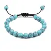Pulseira Ajustável de Pedras Naturais Cinza Mármore Perfeita para Adicionar Elegância e Conforto ao Seu Look Apresentando Cordão Preto Durável e Contas de Pedra Natural Ideal para Uso Diário e Ocasiões Casuais