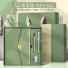Conjunto de Caixa de Presente para Caderno com Impressão de Logo, Caderno Executivo de Alta Qualidade
