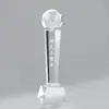 Troféu de cristal com diamantes feito sob medida para crianças para 1º de junho, personalizado para desafios de leitura, eventos esportivos, competições de treinamento e alunos exemplares
