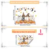 Una Variedad de Pegatinas de Pared Decorativas con Temática de Horror de Halloween para Paredes de Fondo del Hogar, Decoraciones Festivas, Pegatinas de Pared Autoadhesivas