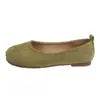 Mocasines planos para mujer talla grande 35 a 43, novedad otoño 2026, zapatos planos slip-on versátiles y modernos