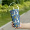 Nuevo juego de tazas de té con leche, juego de tazas portátiles para conservar el calor, bolsa de taza portátil para oficina, bolsa de té con leche para estudiantes