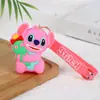 Bolsa Chaveiro Animal Estudante Transfronteiriço Mini Bolsa de Armazenamento Porta-Moedas Porta-Moedas Infantil Chaveiro Silicone Criativo