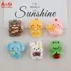 Mini Colección de Animales Fiesta Musical DIY Pegamento de Crema Accesorios de Resina Adornos para el Cabello Colgantes Zuecos