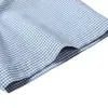 Camisa de cuadros de manga corta para hombre, camisa de trabajo de manga corta holgada business casual para hombre, cuadros de negocios
