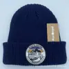 Comercio exterior venta al por mayor gorro de lana otoño e invierno moda europea y americana gorro de punto para hombres y mujeres versátil cálido gorro tipo pullover gorro para esquí al aire libre